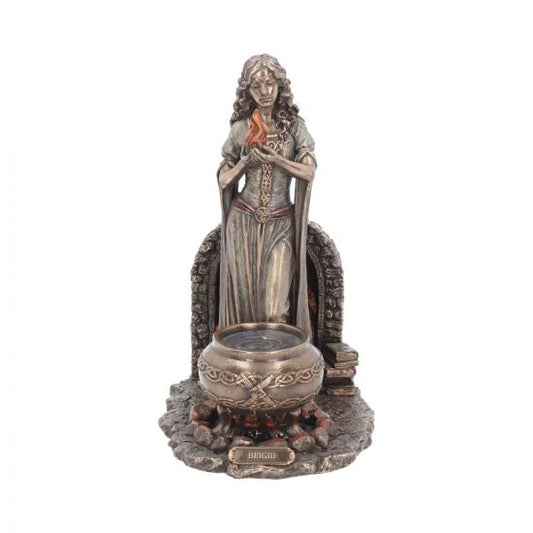Brigid Irish Goddess Bronze Figurine 24.5cm